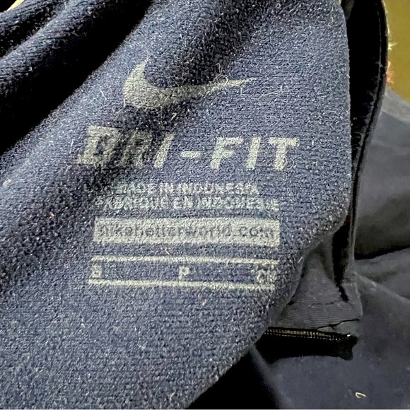 Westfield New Jersey Swimming Nike Dri-Fit Blue Athletic Zip Up Jacket Gym - Picture 5 of 5